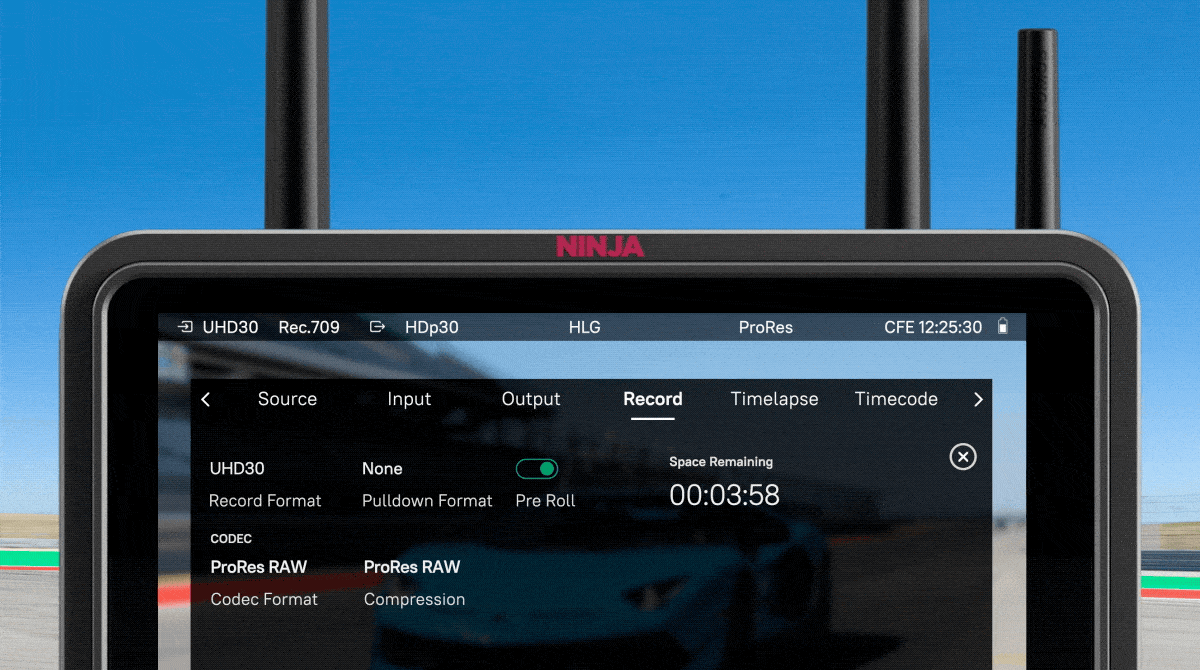 Ninja TX codecs